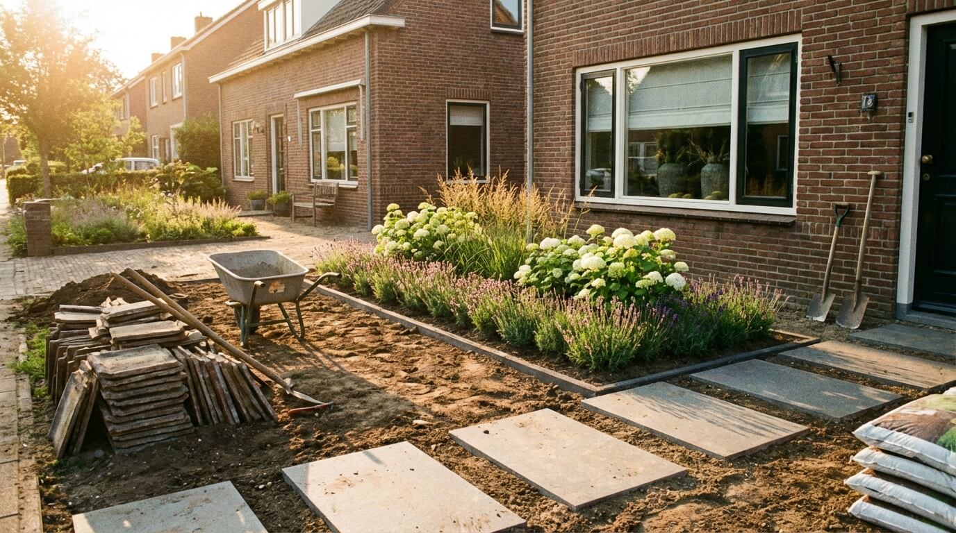 Tuinrenovatie project