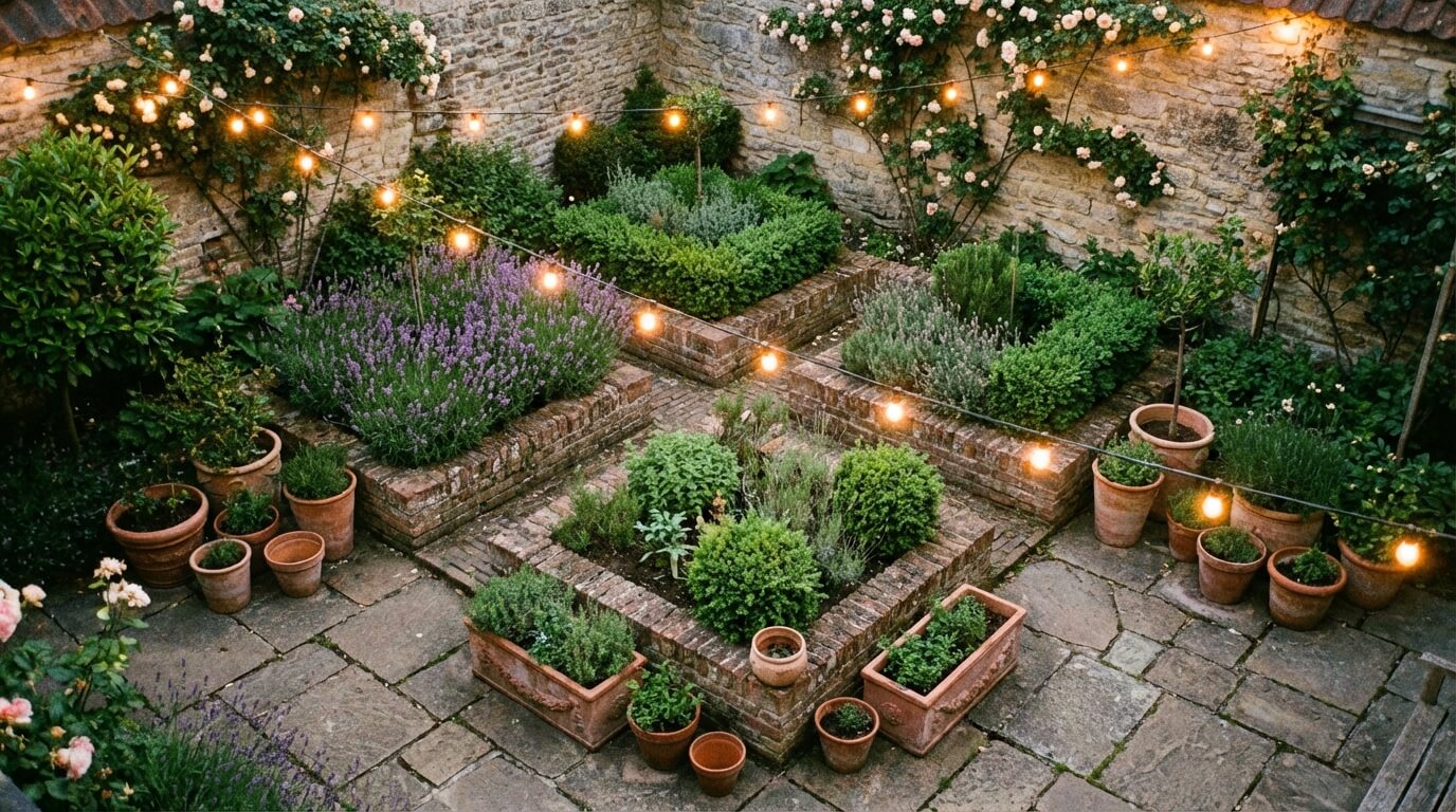 Tuin achtergrond
